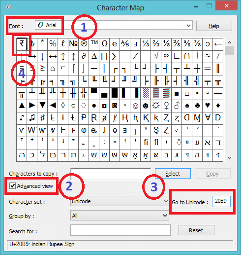 How To Type Indian Rupee Symbol In MS Word Indian Rupee Symbol